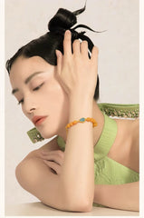 Aura Triune Harmony Loop Bracelet