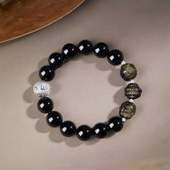 The Dual-Obsidian Energy System Bracelet