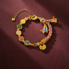 2026 Five-Path Wealth Gods Bracelet – Navigate the Year with Protection & Abundance