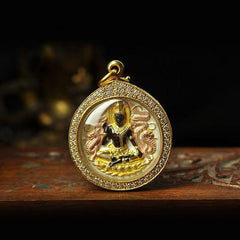 The god of wealth and honor Zedu Jin