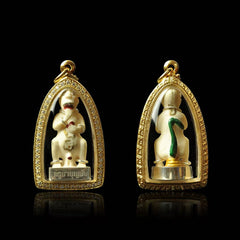 Council Edition Hand-Carved Elephant Ivory Five Eyes Four Ears