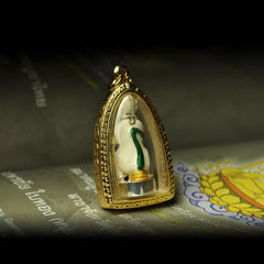 Council Edition Hand-Carved Elephant Ivory Five Eyes Four Ears