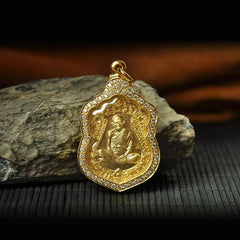 Luang Phor Rui 2555 Amulet for Extreme Wealth & Protection